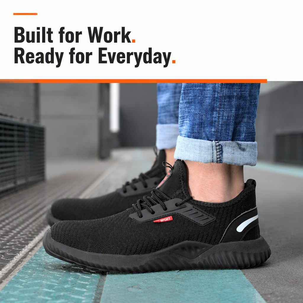 Cross-border Leather Ladle Head Toe Steel Toe Work Safety Shoes Four-season EVA Sole Mechanical Manufacturing Certified