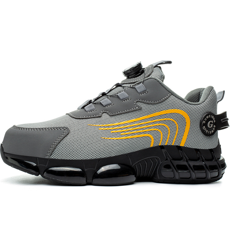 Custom-made Labor-Protective Low-top Men's Work Boots Puncture-proof