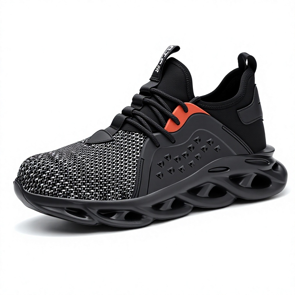 Men's Steel Toe Fabric Low Top Shoes