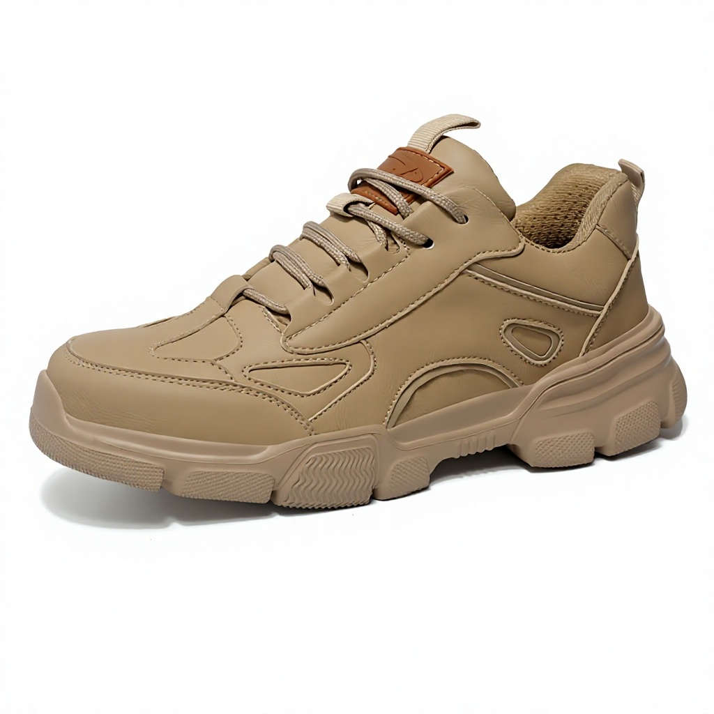 Men's Low Top Steel Toe Anti-smashing Anti-puncture Superfine Fiber Upper Rubber Outsole Safety Shoes for All Seasons